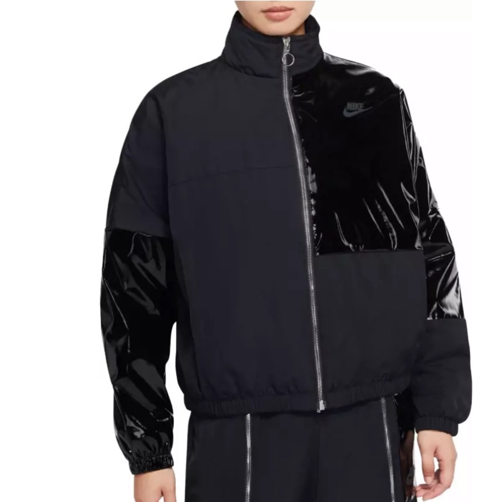 Nike Sportswear Icon Clash Synthetic-Fill Jacket Black Puffer Large